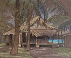 Afrikanische Landschaften, britische Kunstwerke des 20. Jahrhunderts