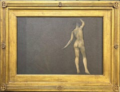 Étude d'un nu féminin debout