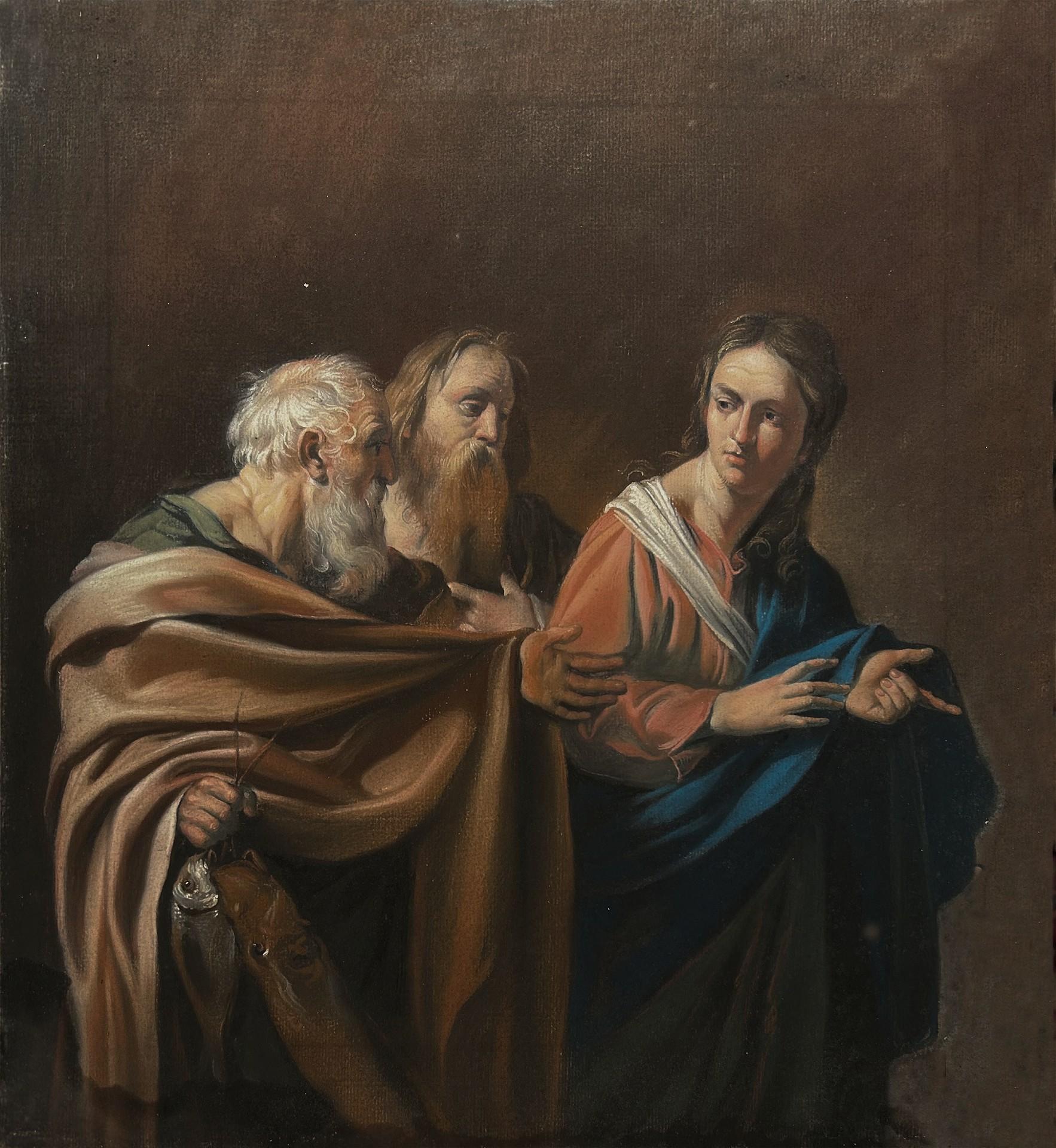 The Callings of Saints Peter and Andrew - Art by Robert Edge Pine