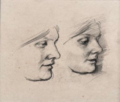Two Profiles of the Artist's Wife
