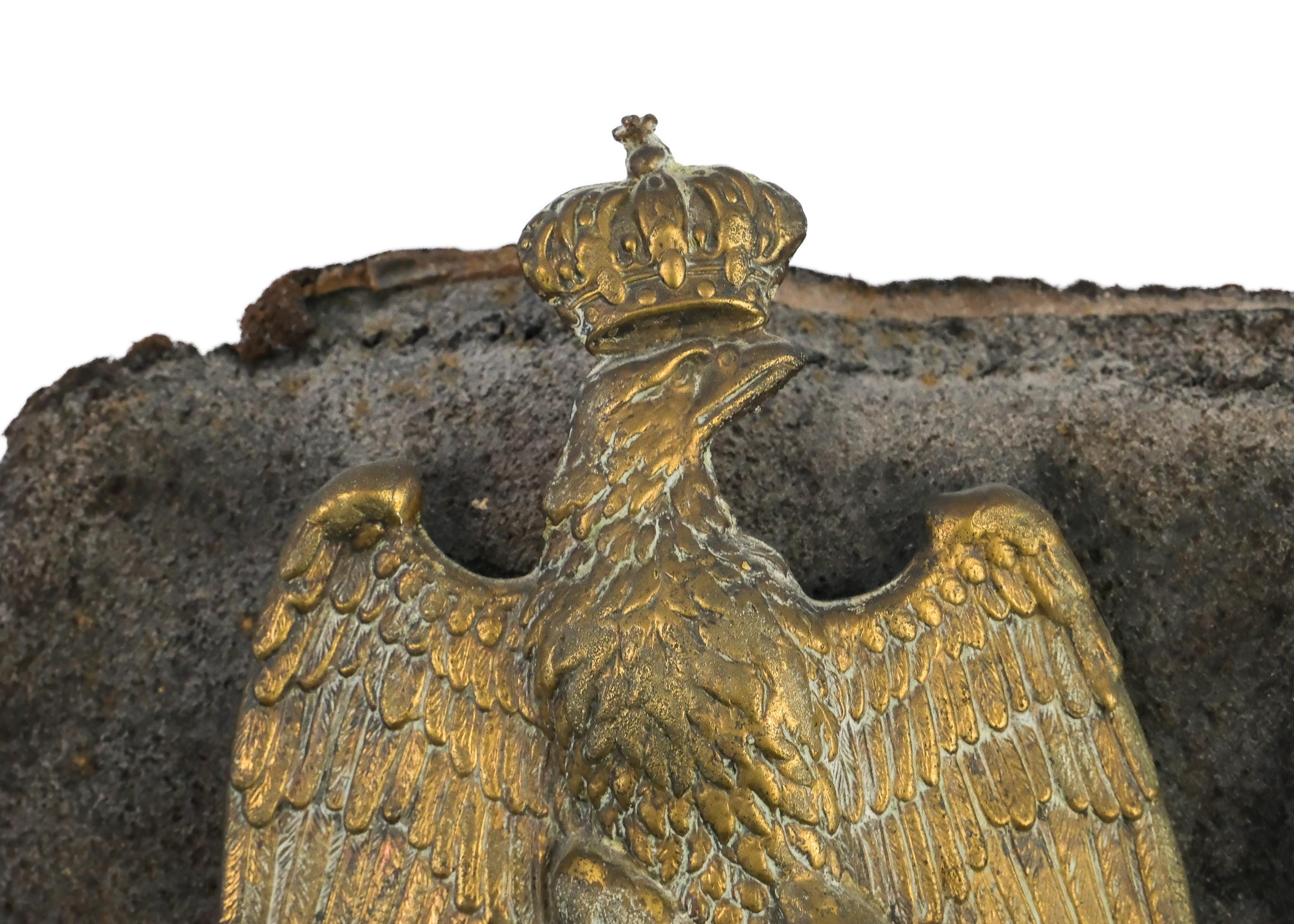 Partial Shako from Napoleon III's 42nd Infantry Regiment For Sale 1