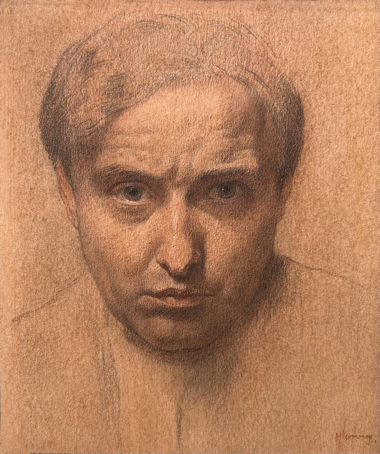 Portrait di Herbert Johnson Harvey - Autoritratto