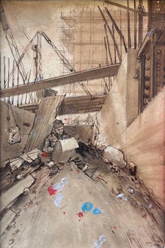 The Painter in the Rubble