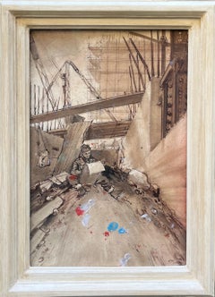 The Painter in the Rubble