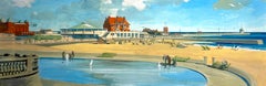 Gorleston auf See, Norfolk, britischer Künstler des 20. Jahrhunderts, Meereslandschaft