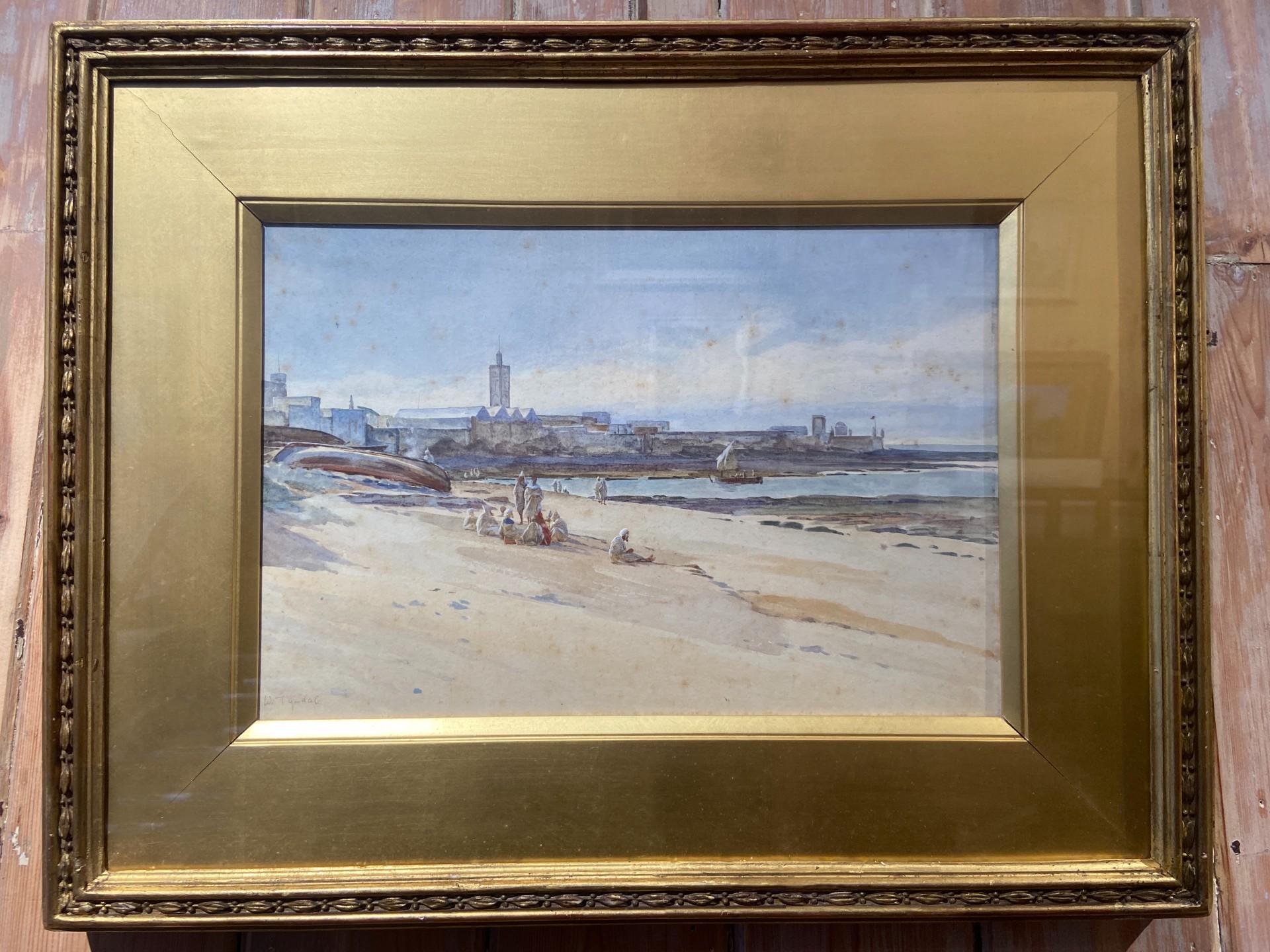 Casablanca, Escuela Europea Siglo XIX Acuarela - Art de WALTER FREDERICK ROOFE TYNDALE