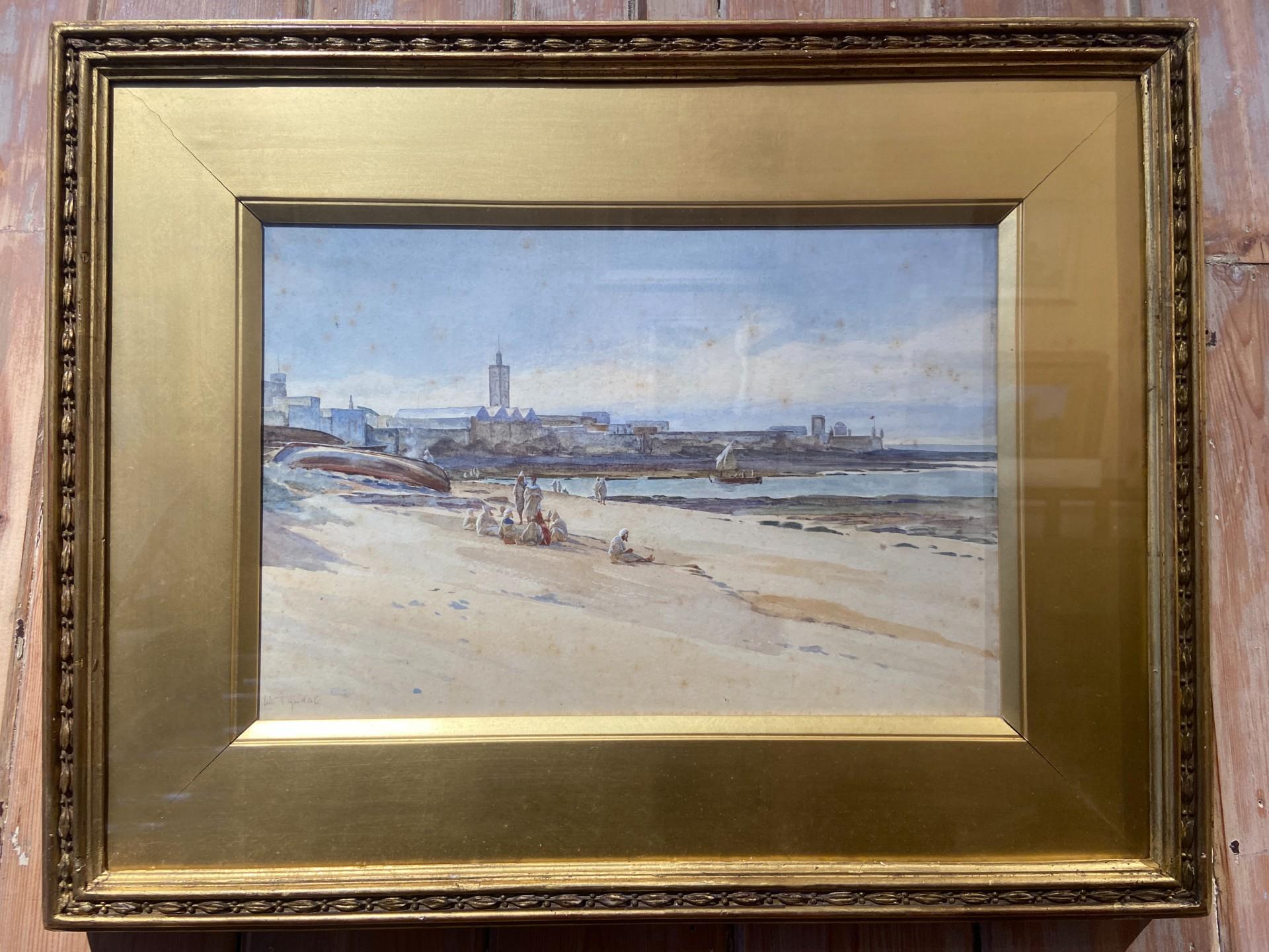 Casablanca, European School 19th Century Watercolour - Art by WALTER FREDERICK ROOFE TYNDALE