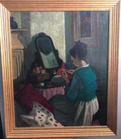 The Dressing Table, 20th Century British Oil