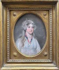 Portrait of a young woman, 19th Century Pastel