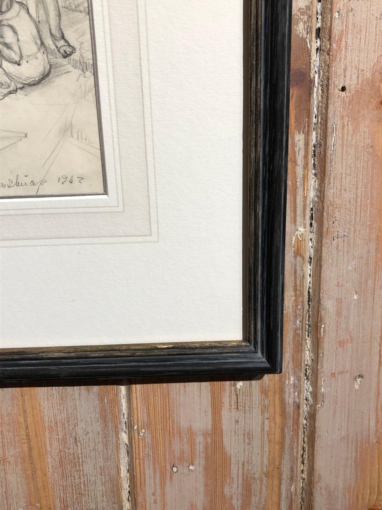 Alice Headley Neave The Beekeepers Mid 20th Century Female Artist