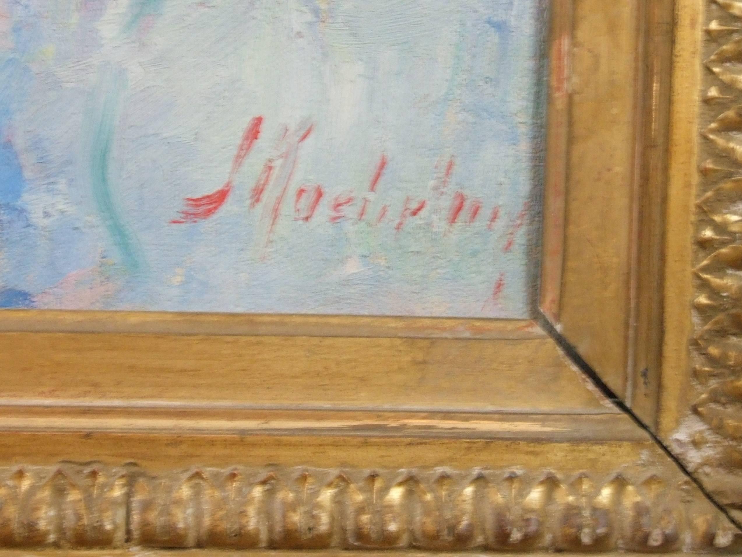 Huile sur toile de Suzanne Blanche KAEHRLING, représentant deux jeunes filles sur la plage. Le tableau est livré avec son cadre.

Suzanne Blanche KAEHRLING, peintre alsacienne, a vécu et travaillé à Paris. Elle peignait généralement des nus, avec