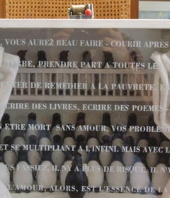 L'anticonformiste, años 90 - caja musical, 30x40x20 cm.