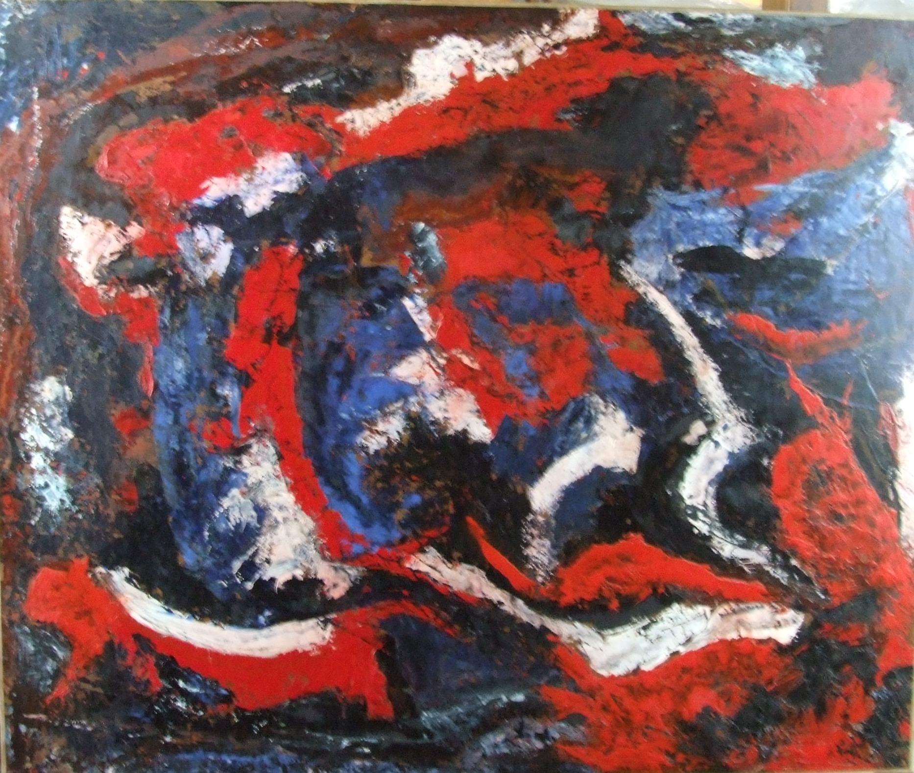 Tsingos Thanos Abstract Painting - abstract 1