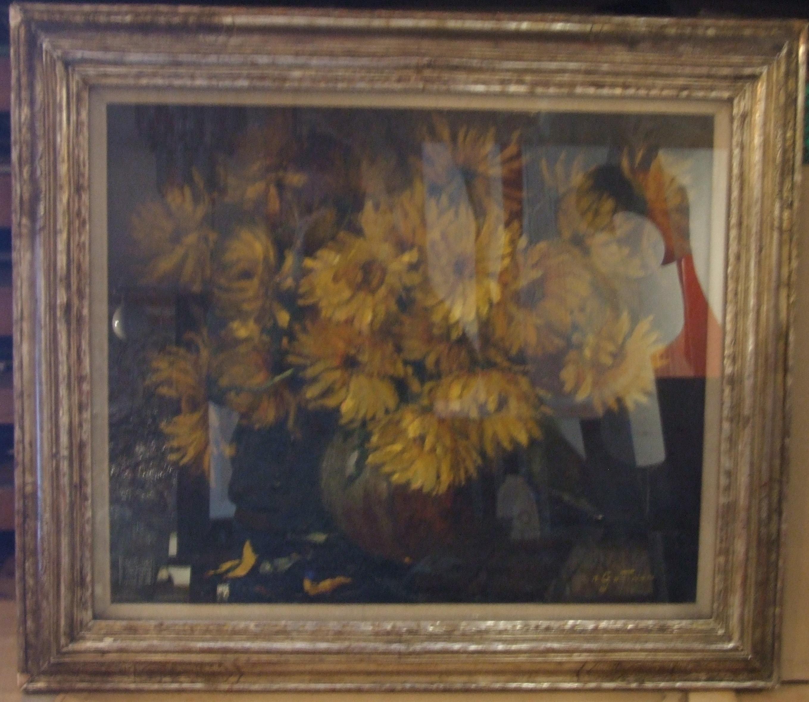 Aristide Goffinon is a belgian painter born in 1881 and dead in 1952. Painting comes with frame