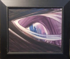 Le regard, 1966, Huile sur toile, 46x55 cm.