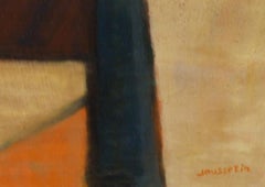 Paysage - Huile sur toile, 100 x 100 cm