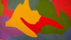 Abstract composition C1, 1980 - Acrylic, 116x158
