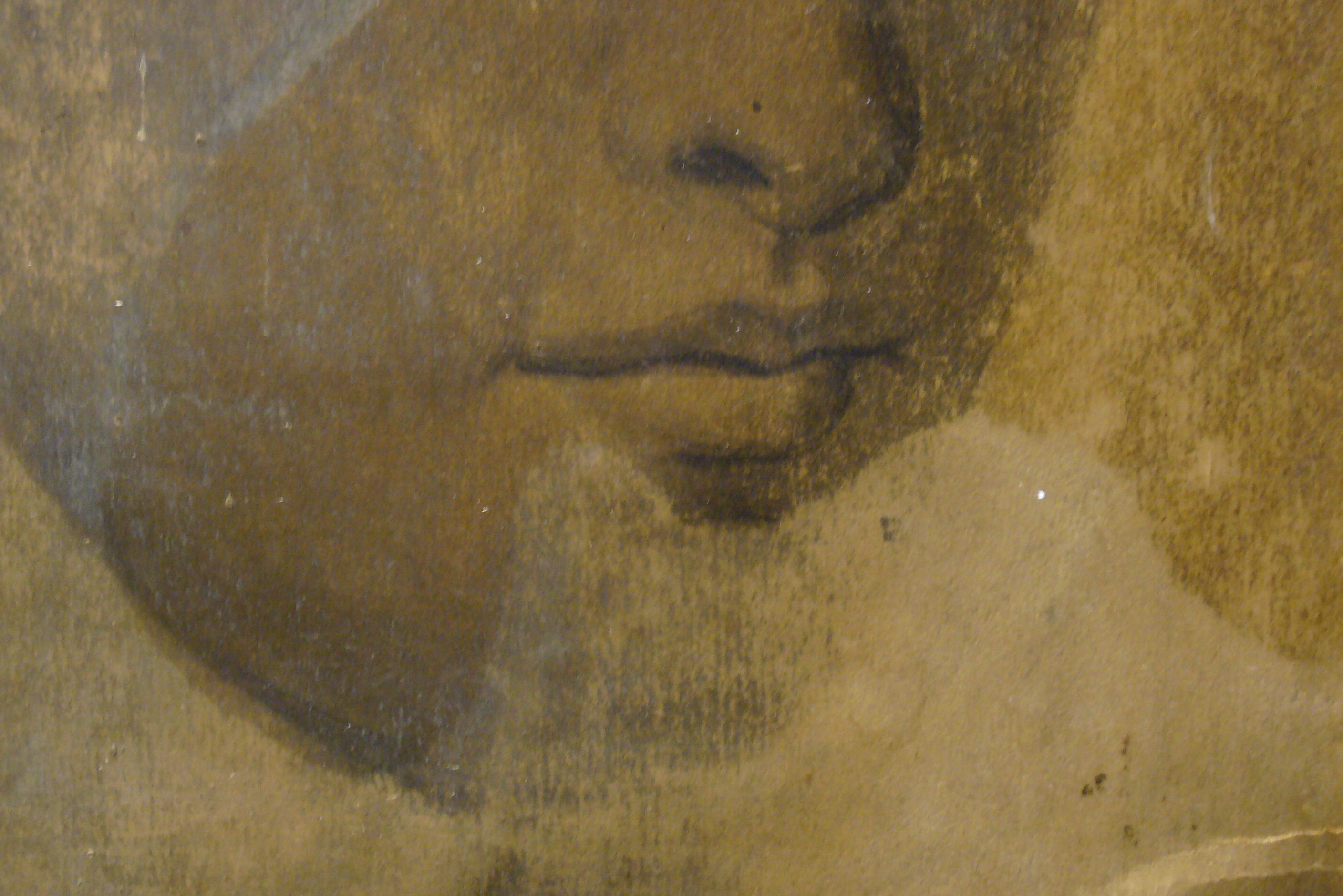 Portrait of a woman - crayon on paper attributed to Fernand Khnopff For Sale 1