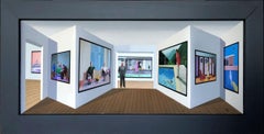 “GALLERY BX (Hockney)”, (Pop Art, David Hockney, Photorealism)