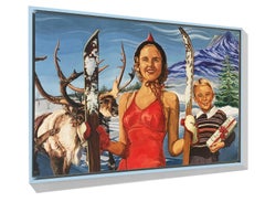 "Winter Wonderland or a Chesterfield Christmas", Inspired by Philip Pearlstein