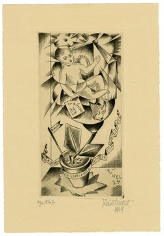 'Ex Libris Verein' — 1920s German Expressionism