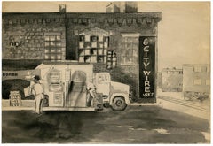 Vintage '6th City Wire Works' — Mid-Century African-American Artist