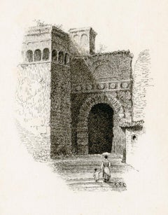 Perugia, Augustus Gate — 19th Century Italy
