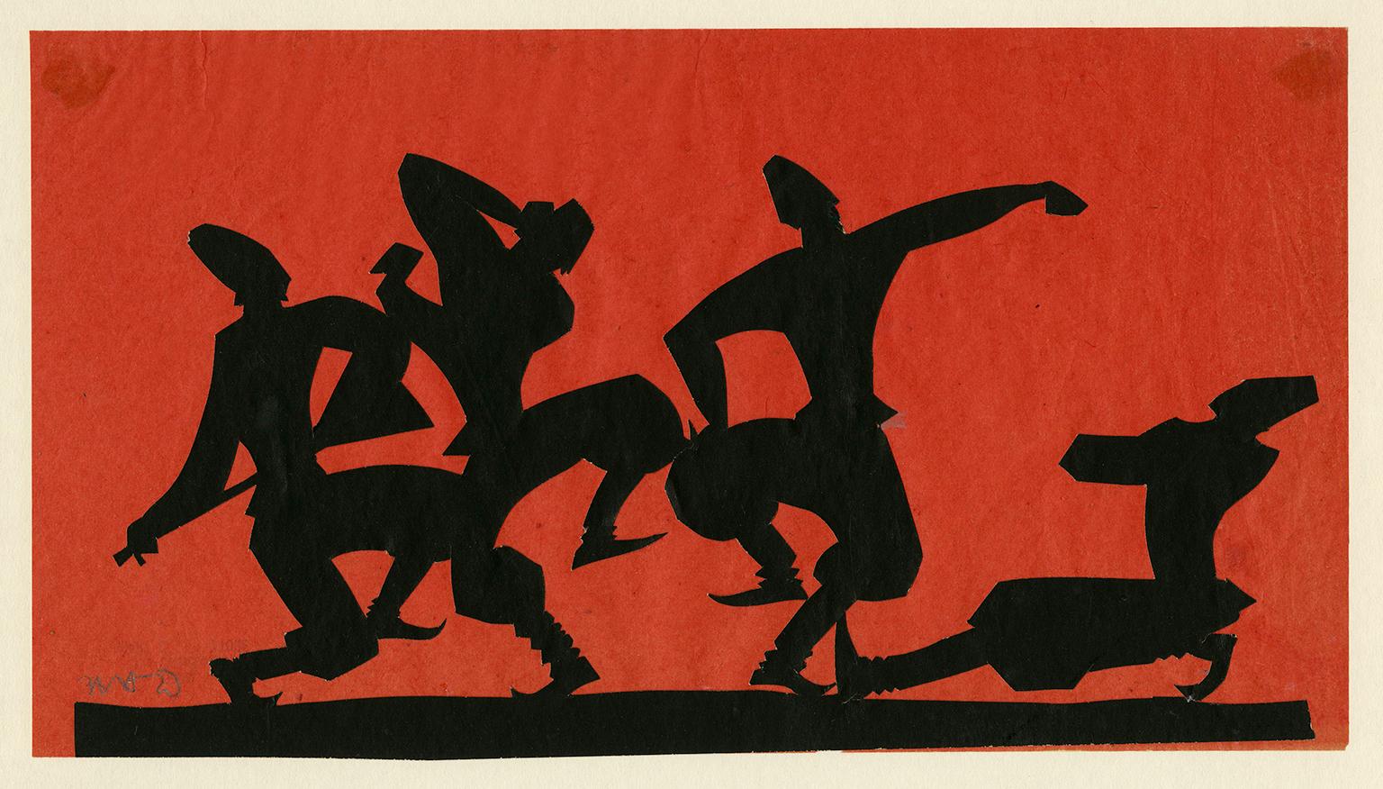 Danseurs cosaques - Art de Wilhelm Hunt Diederich