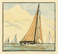 'The Yankee' from 'Drama and Color in the America's Cup Races'