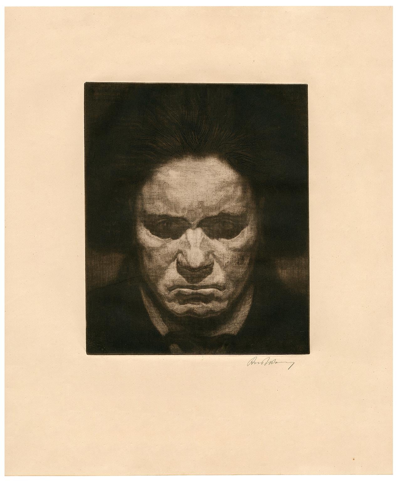 Beethoven – Print von Richard Pokorny