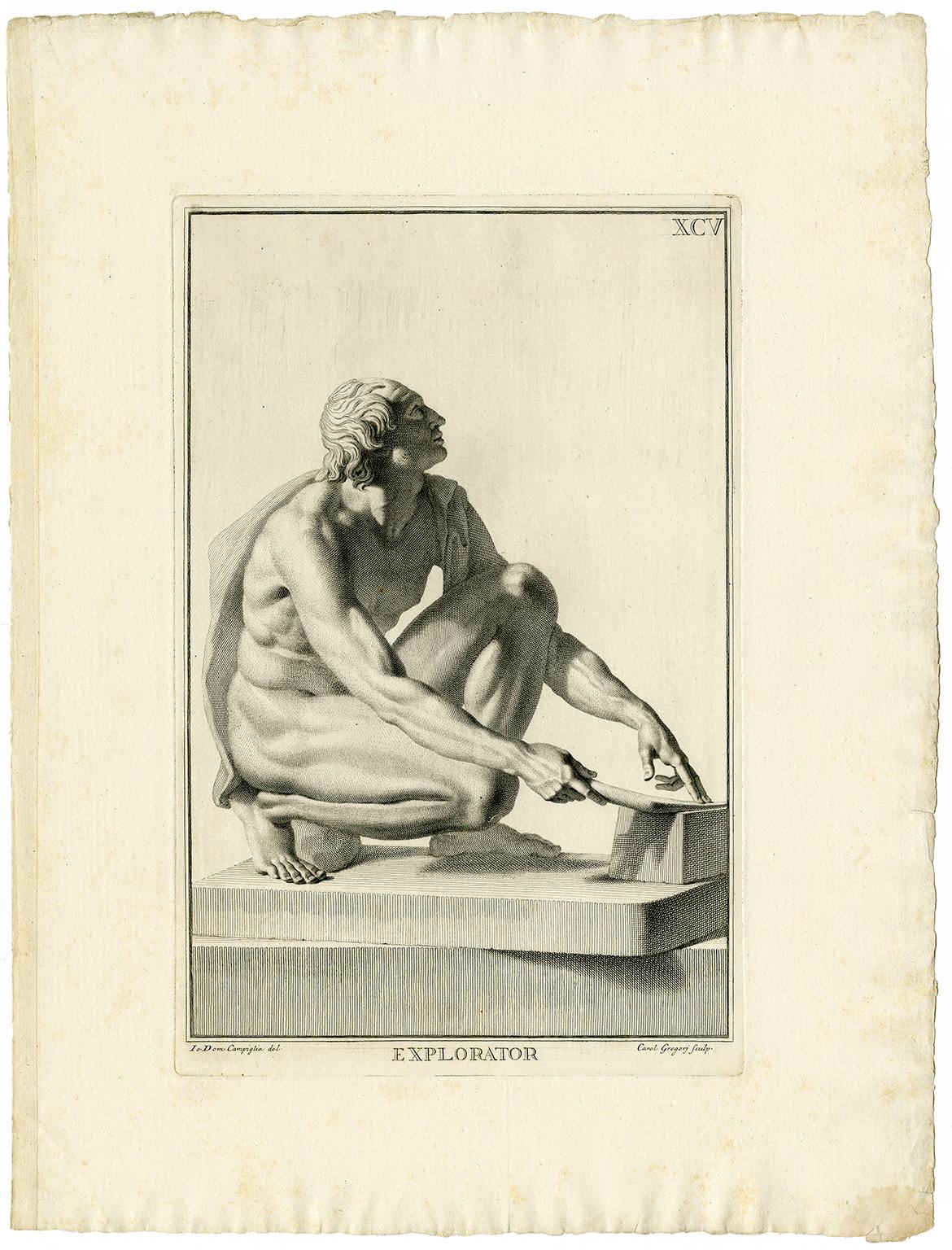 Explorator - Print by Giovanni Domenico Campiglia