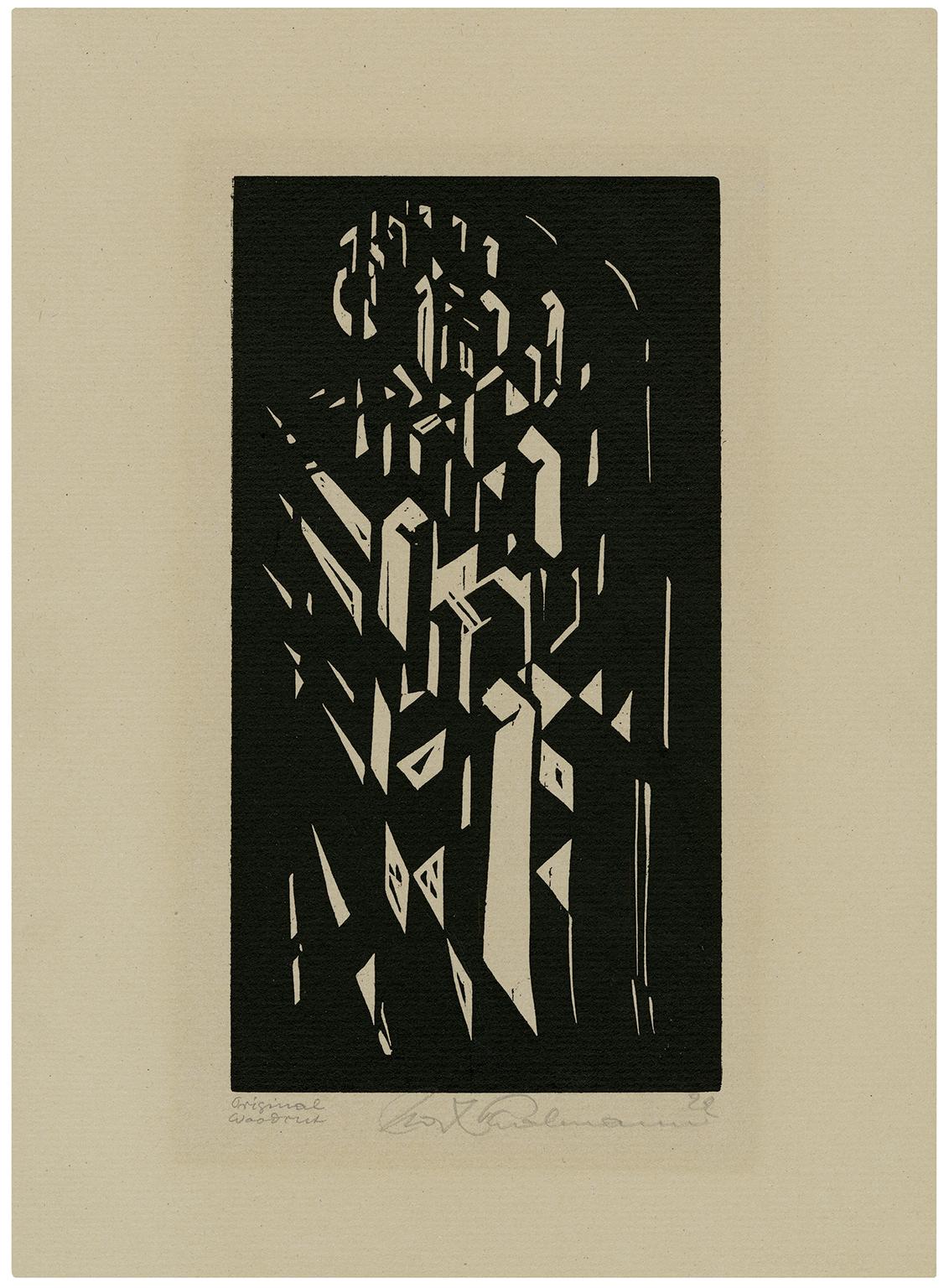 Domstudie 19 (Cathedral Study) - Print by Max Thalmann