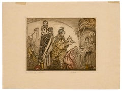 Adoration of the Magi Nativity Scene —Christmas