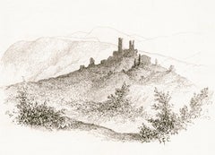 Castle of Romena, Casentino — 19th Century Italy