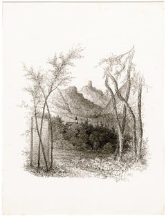 Gargagno at Dante’s Home near Verona— 19th Century Italy
