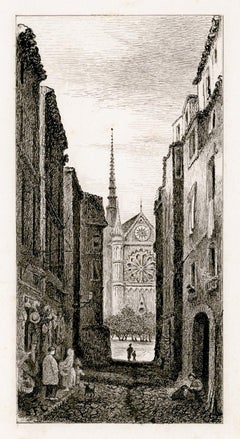 Rue de Fouarre, Paris — 19th Century France