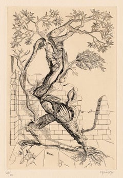 'Arbre-Homme' (Tree-Man) —Mid-Century European Surrealism