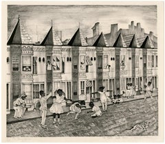 The Busy Block — African American subject
