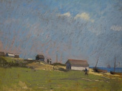 "Baraques" ( near Deal, England)  Pastel   cm. 24 x 32   1910 