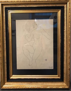 1920s Nude Drawings and Watercolours