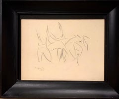 Futurist Drawings and Watercolor Paintings