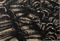 "Dynamisme plastique" , Noir et blanc Futurisme, Vitesse, Pastel cm. 32 x 24 1929