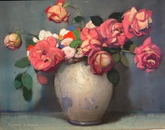 „Bouquet de fleurs“ Pastello cm. 36 x 45   1910  ca