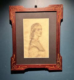 " Studio per Ritratto di Lady Anne Simms Reeve of Brancaster Hall " 1870 ca