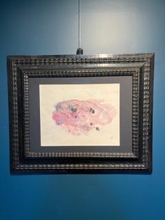 „Pensiero rosa“ Tecnica mista su carta cm.30 x 23 1950