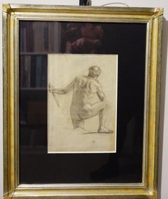 „Male nude“ Bleistift cm. 18 x 27 1893 ca.