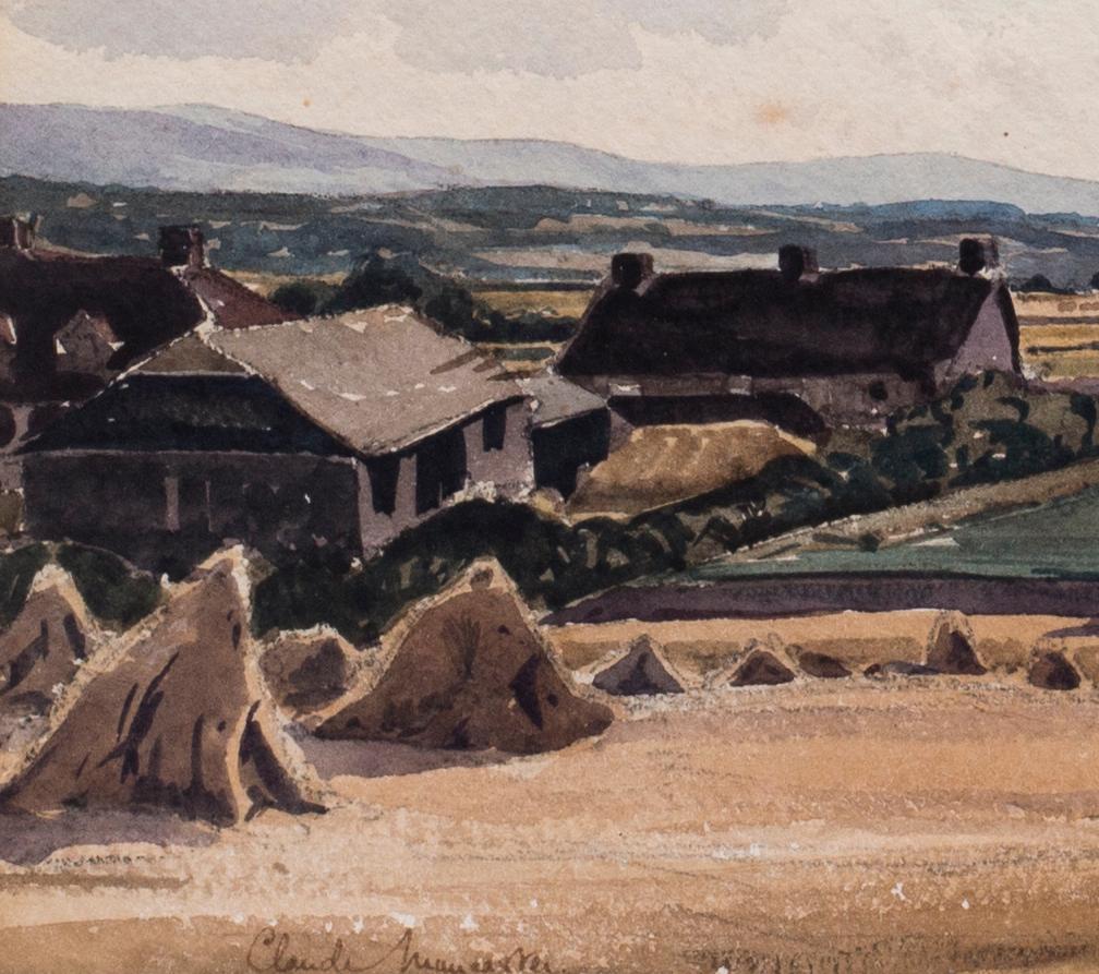 August evening near Petworth (start of 1939, completed 1944) - Art by Claude Muncaster