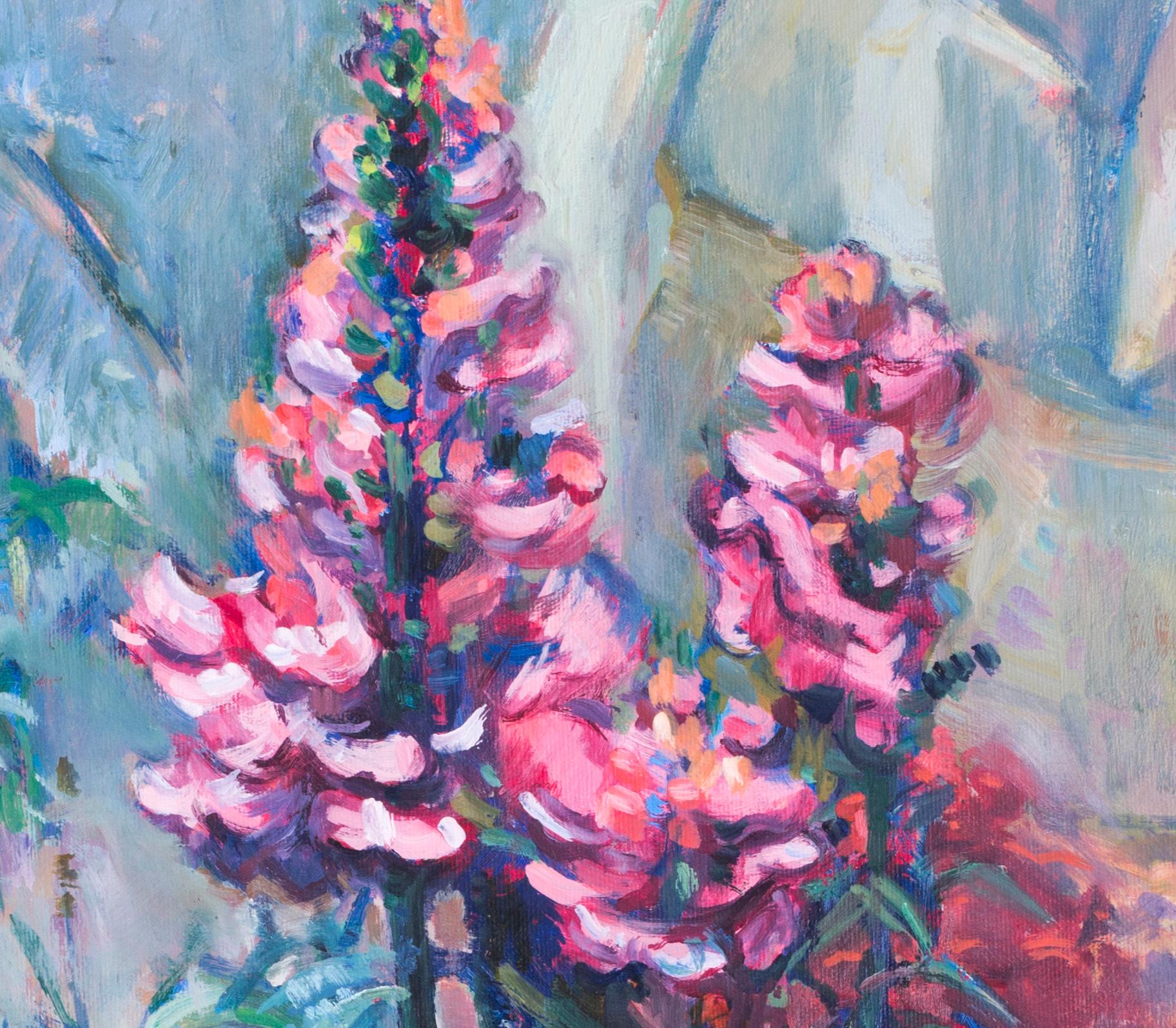 Snapdragons - Painting by Richard Walker