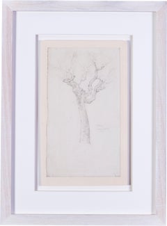 Britischer „gedrehter Baum“ aus der Zeit der britischen Wende des 20. Jahrhunderts, von Evelyn de Morgan, präraffaelitisch