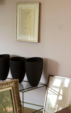 Dessin d'un nu réalisé au XXe siècle par l'artiste indien Francis Newton Souza